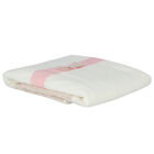 Baby Girls Ivory & Pink Blanket, 1, hi-res